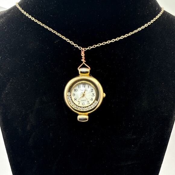 Gold Pierre Nicol Watch Pendant - Picture 1 of 2